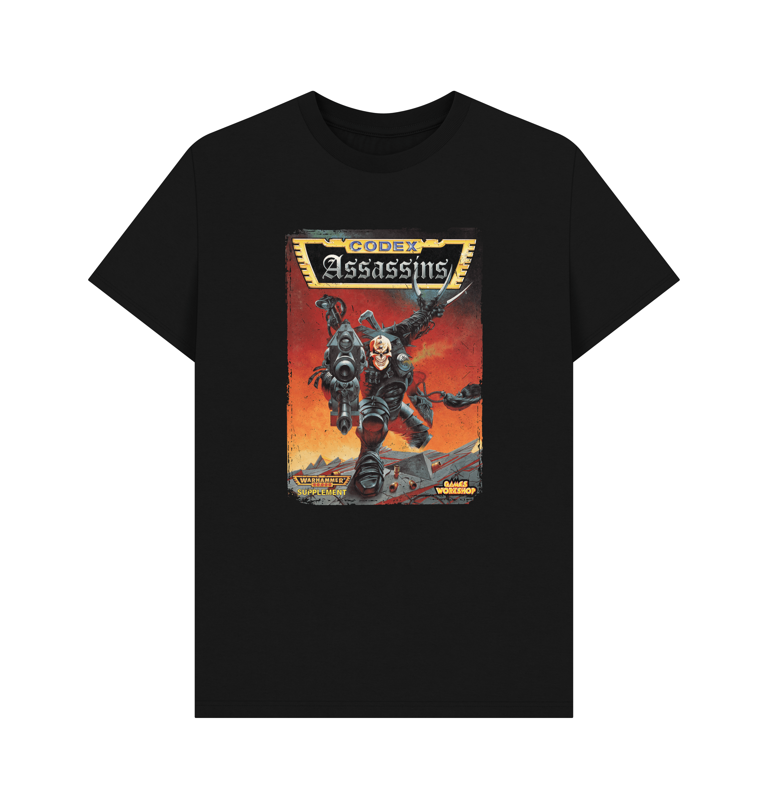 Black Warhammer 40,000 2nd Edition: Codex Assassins T Shirt