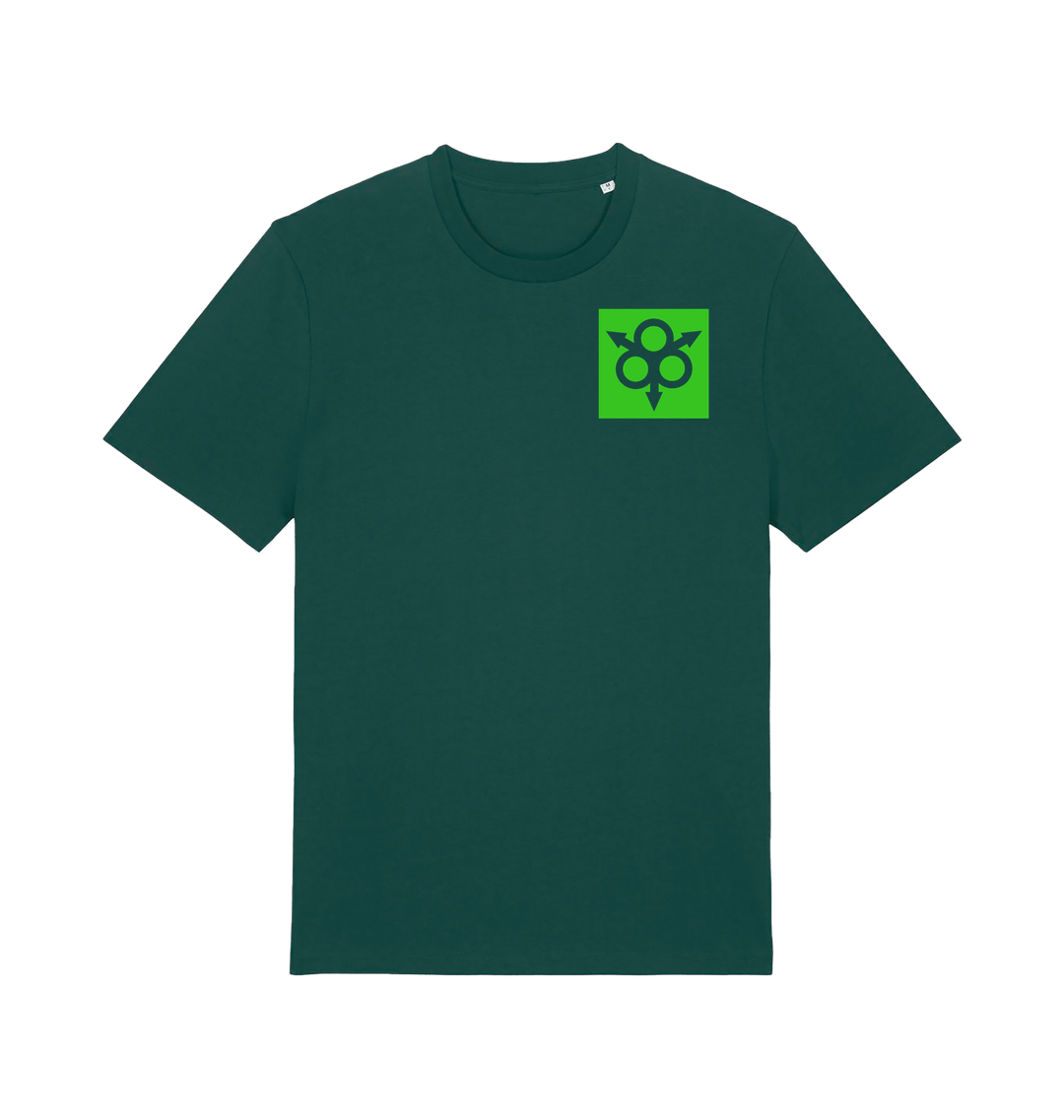 Glazed Green Printed T-shirt