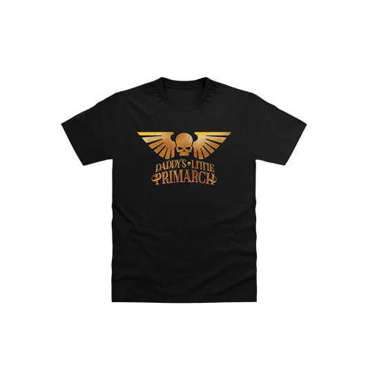Black Printed Kids T-Shirt