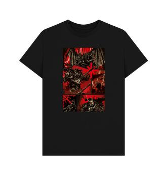 Black Chaos Space Marines Path To Glory T Shirt