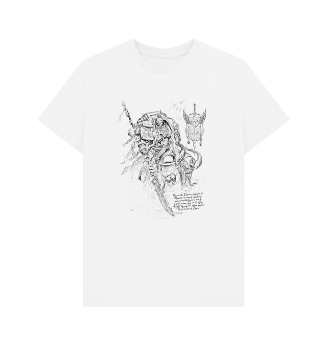 White Premium Grey Knights T Shirt