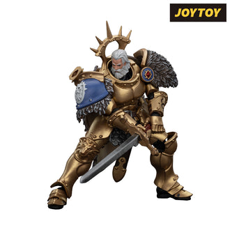 JoyToy Warhammer Age of Sigmar Action Figure - Stormcast Eternals, The Blacktalons, Hendrick The Silver Wolf (1/18 Scale) Preorder