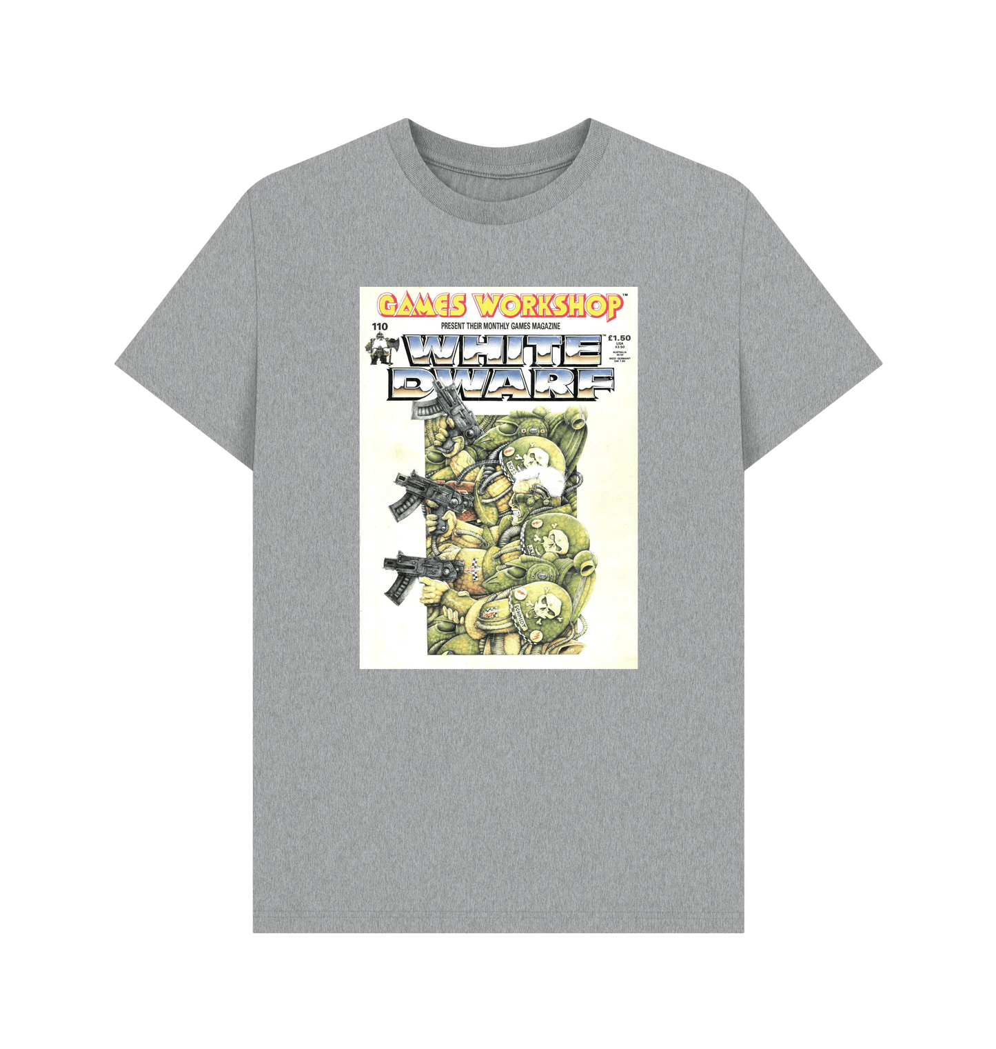 Athletic Grey White Dwarf Issue 110 T Shirt