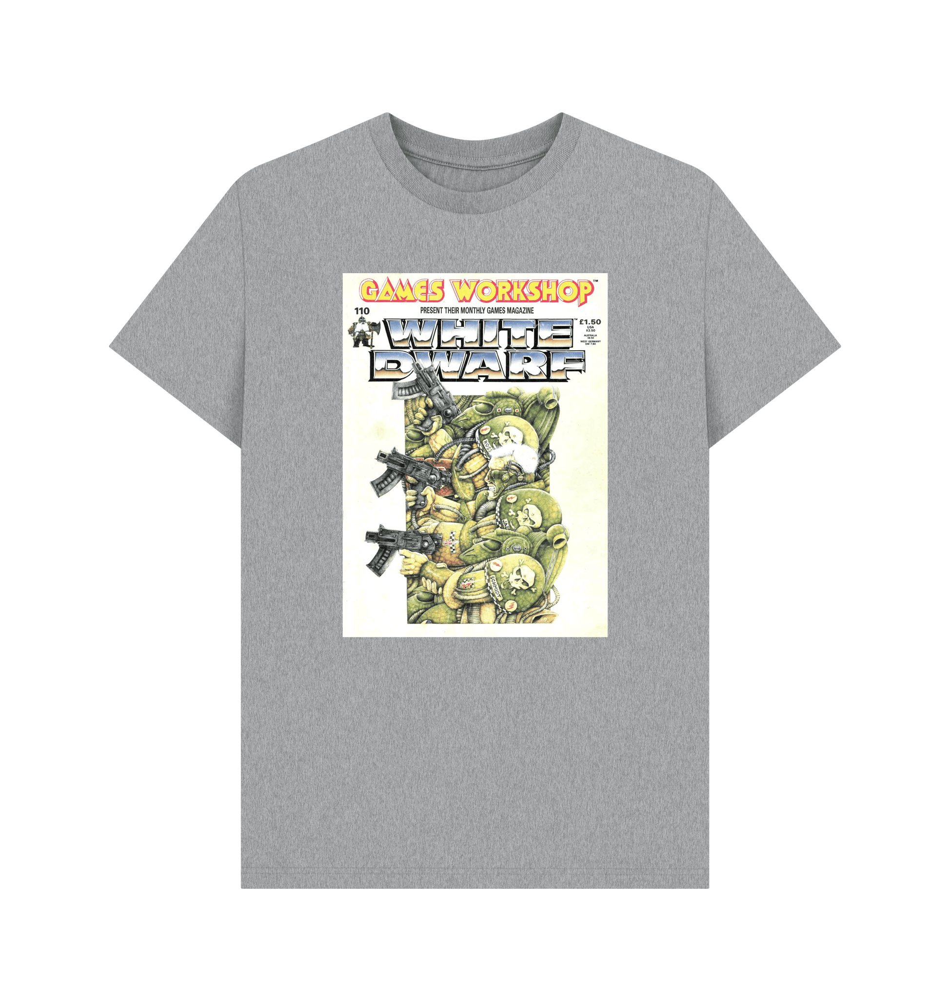 Athletic Grey White Dwarf Issue 110 T Shirt