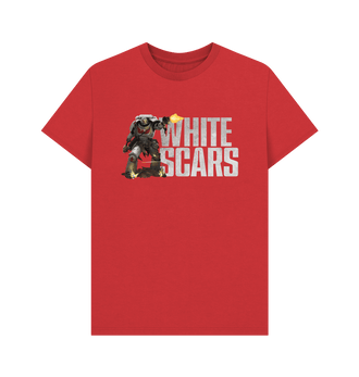 Red White Scars T Shirt