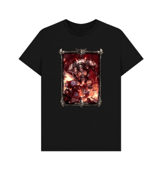 Black Chaos Knights - Portrait T Shirt