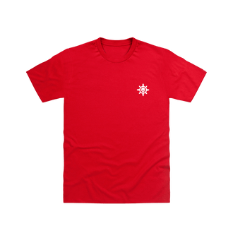 Red Slaves to Darkness Insignia T Shirt