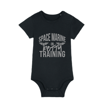 Black Printed baby grow