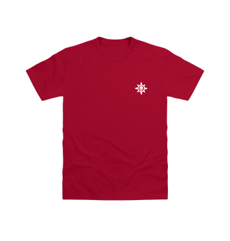 Cardinal Red Slaves to Darkness Insignia T Shirt