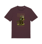 Red Brown Printed T-shirt