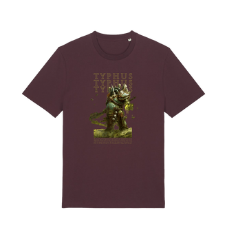 Red Brown Printed T-shirt