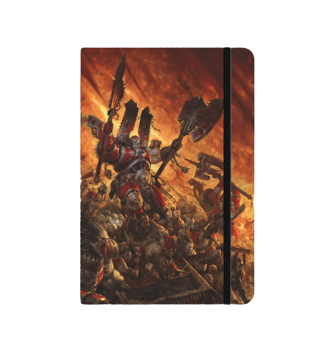 Black World Eaters Art Notebook