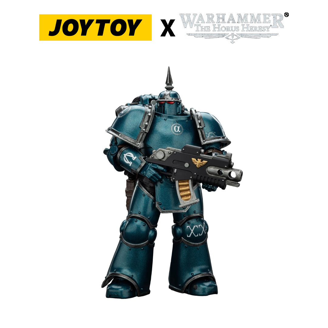 JoyToy Warhammer The Horus Heresy Action Figure - Alpha Legion, MKIII Legionary (1/18 Scale) Preorder