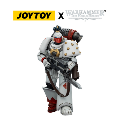JoyToy Warhammer The Horus Heresy Action Figure - White Scars, MKVI Tactical Legionary (1/18 Scale) Preorder
