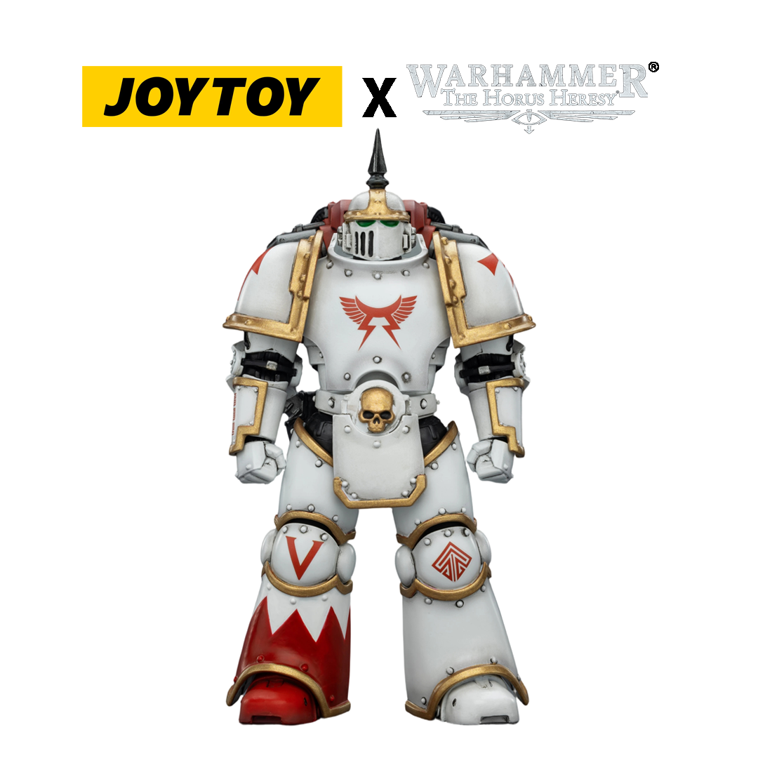 JoyToy Warhammer The Horus Heresy Action Figure - White Scars, MKIII Tactical Legionary (1/18 Scale) Preorder