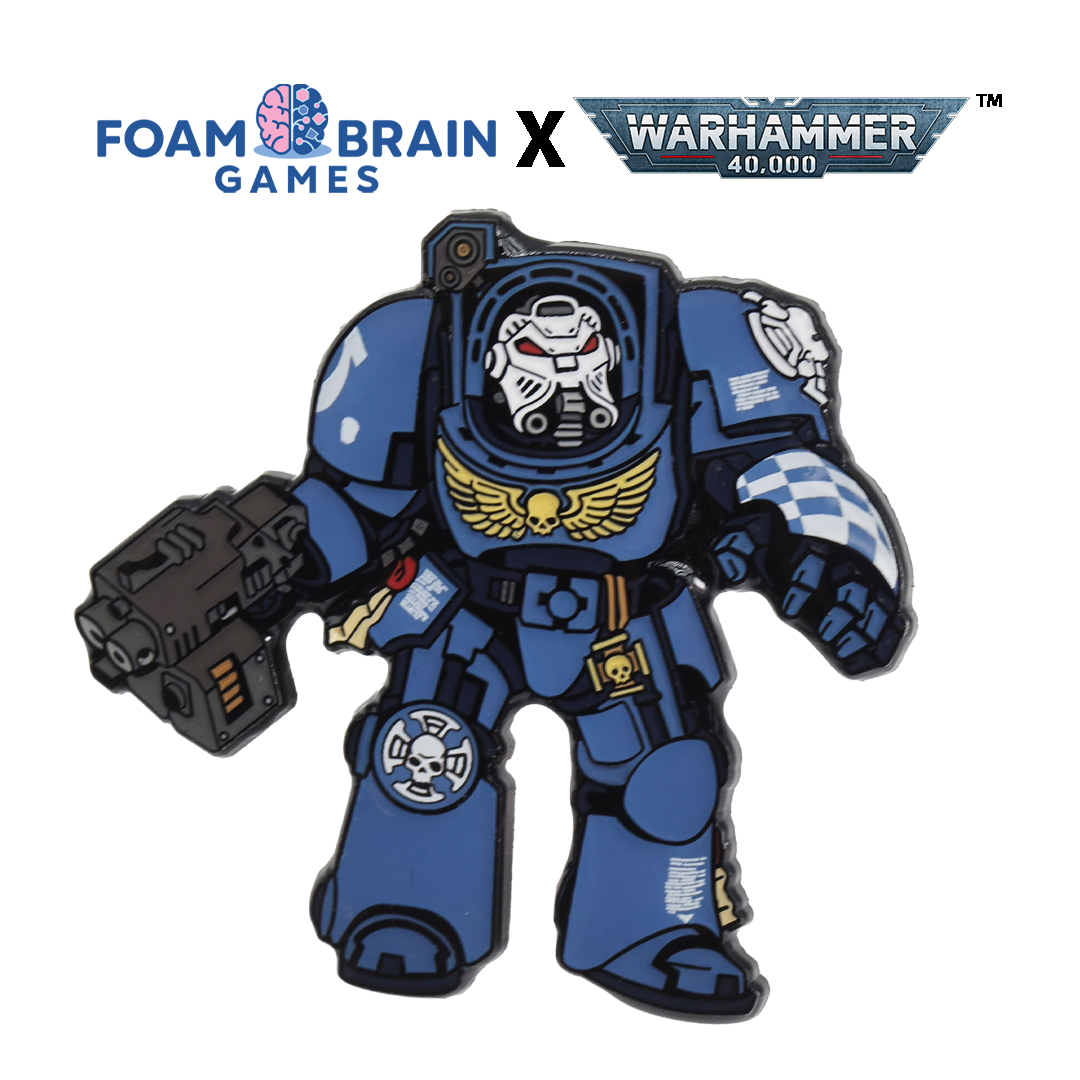 Warhammer 40,000 Mystery Loot: Ultramarines vs. Tyranids Enamel Pin