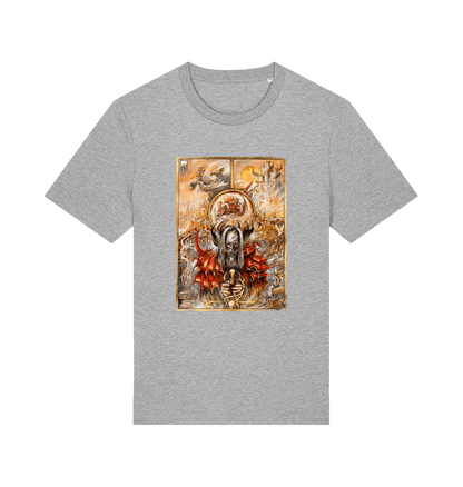 Heather Grey Printed T-shirt