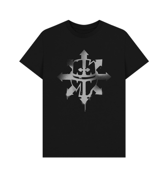 Black Chaos Knights Graffiti Insignia T Shirt