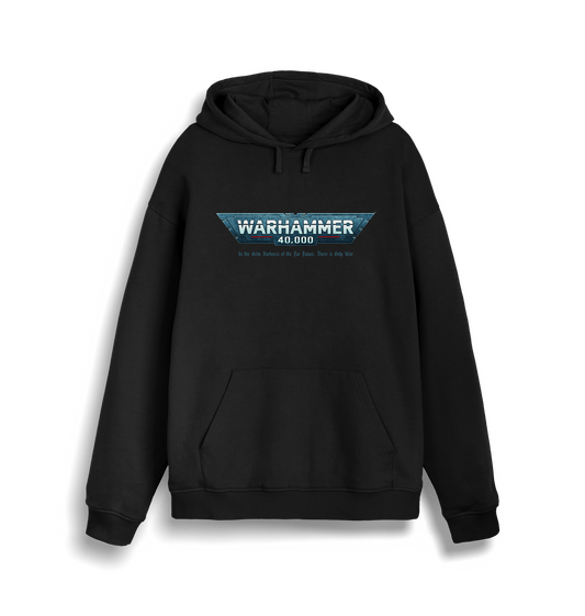 Black Printed Sweater Front