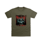 Military Green Skull T Shirt