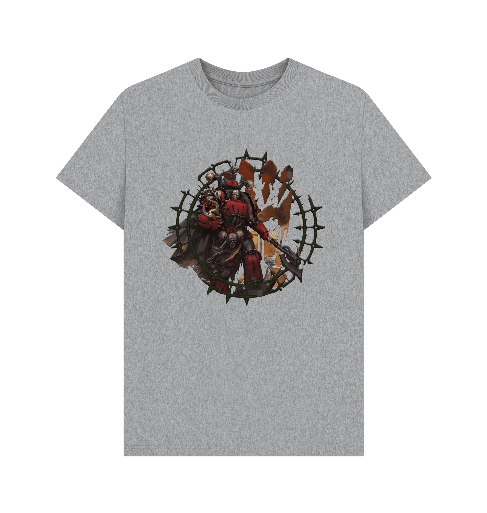 Athletic Grey Chaos Space Marines Red Corsairs T Shirt
