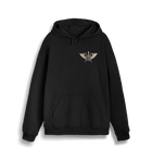 Black Premium Solar Auxilia Double Print Hoodie