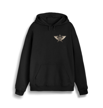 Black Premium Solar Auxilia Double Print Hoodie