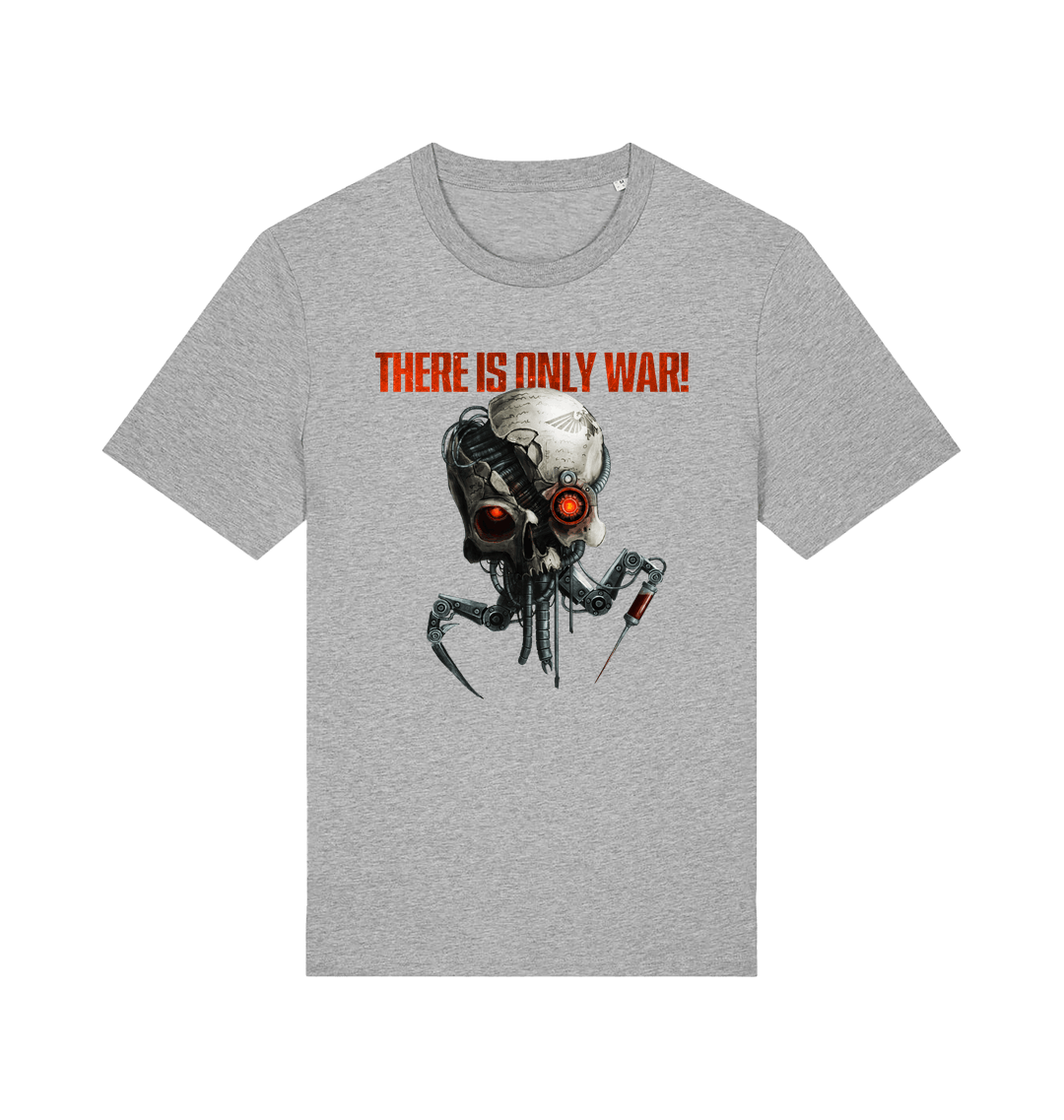 Heather Grey Printed T-shirt Front