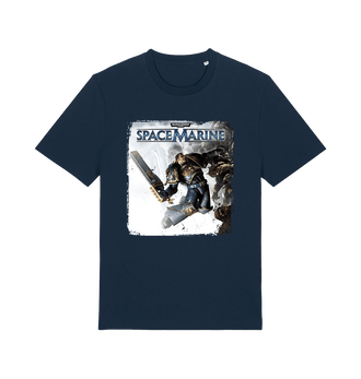 French Navy Printed T-shirt
