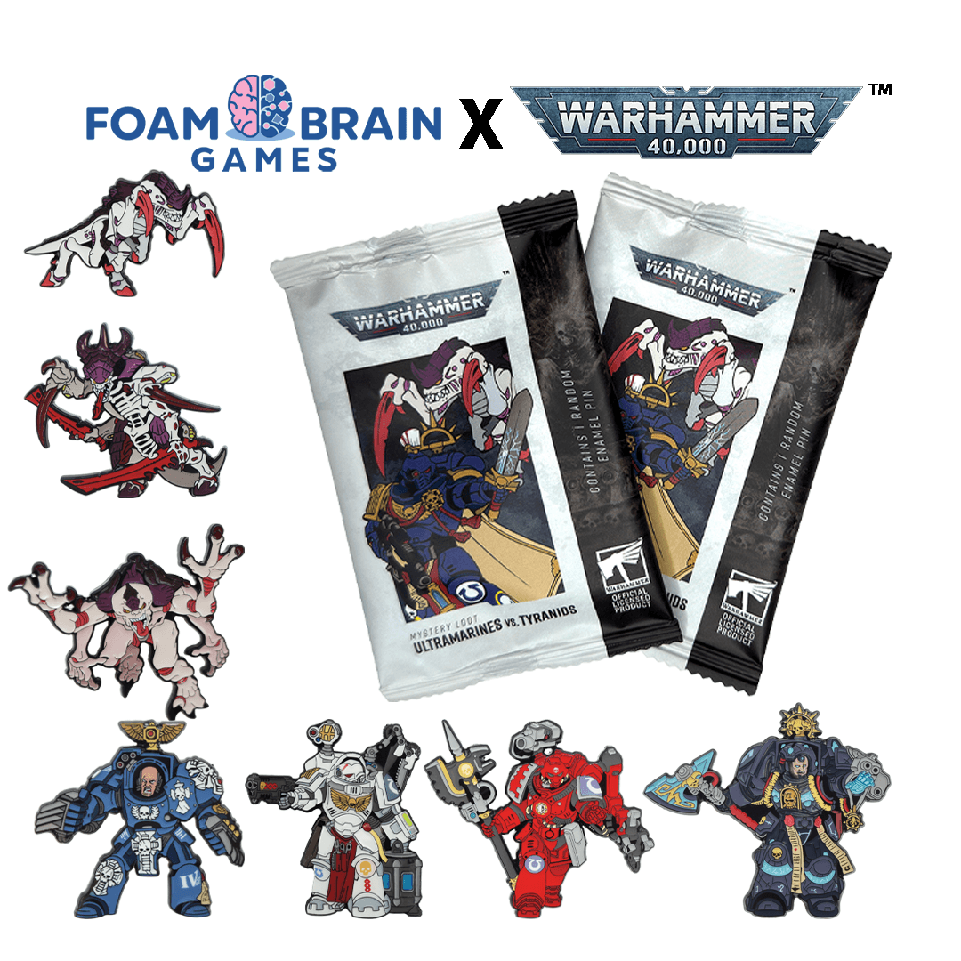 Warhammer 40,000 Mystery Loot: Ultramarines vs. Tyranids Enamel Warhammer 40,000 Mystery Loot: Ultramarines vs. Tyranids Enamel