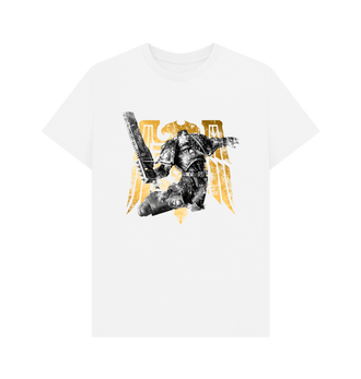 White Warhammer 40,000: Space Marine Graphic White T Shirt