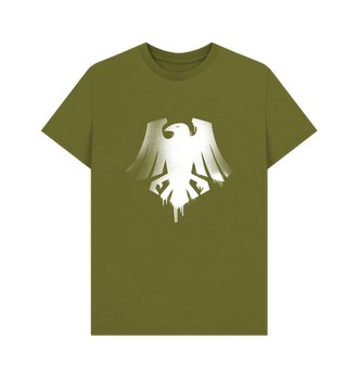 Moss Green Raven Guard Graffiti Insignia T Shirt