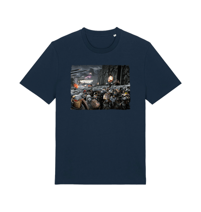 French Navy Printed T-shirt