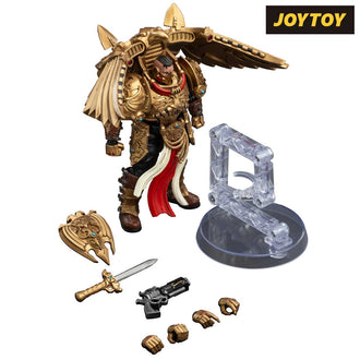 JoyToy Warhammer The Horus Heresy Action Figure - Legio Custodes, Custodian Venatari Squad, Venatari with Kenetic Destroyer 1 (1/18 Scale) Preorder