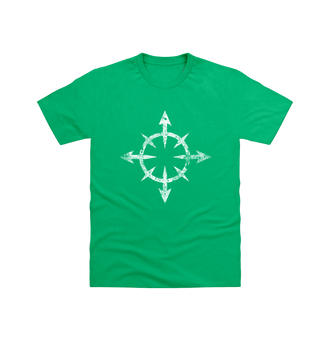 Irish Green Chaos Daemons Battleworn Insignia T Shirt