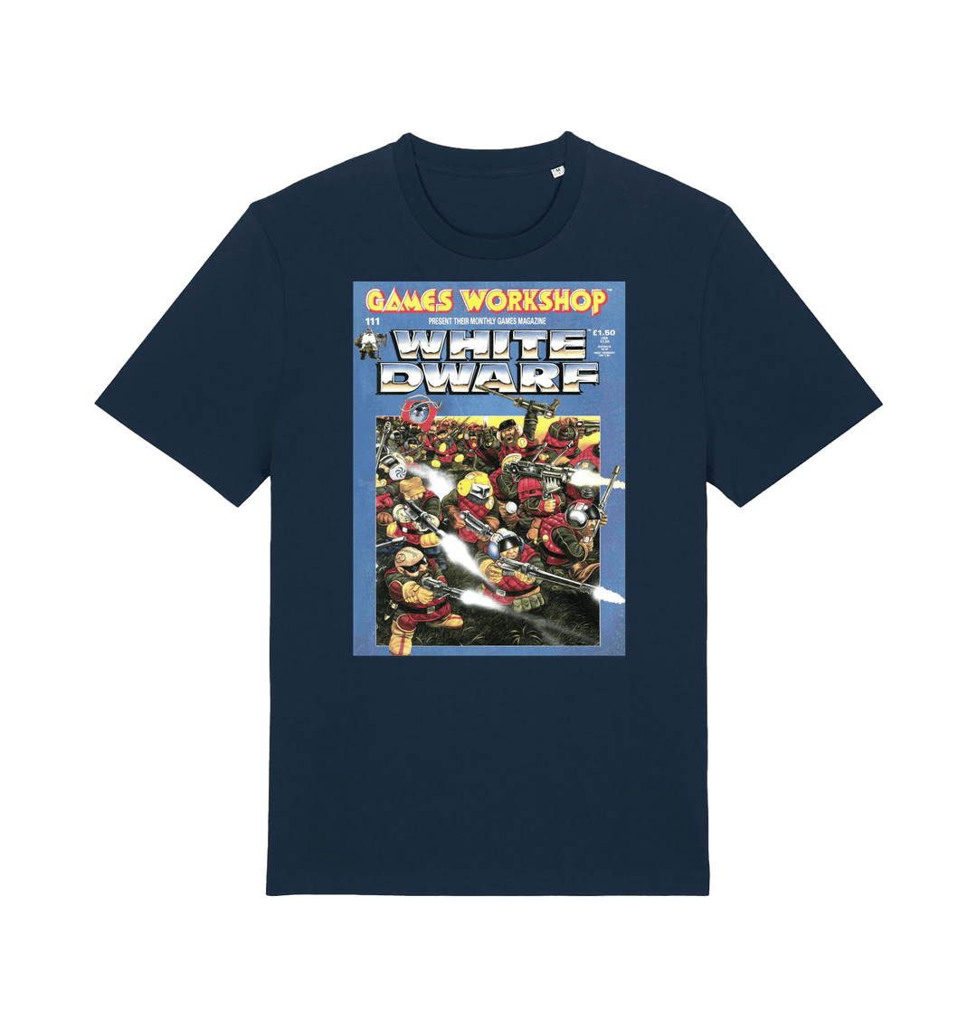 French Navy Printed T-shirt Front