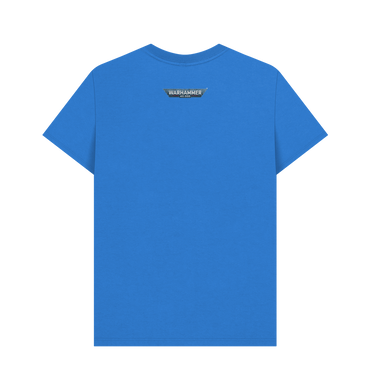 Bright Blue Printed T-shirt