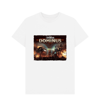 White Adeptus Titanicus: Dominus White T Shirt