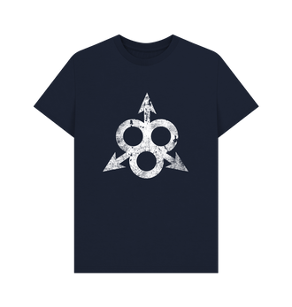 Navy Blue Nurgle Battleworn Insignia T Shirt