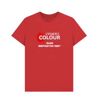 Red Citadel Colour Mephiston Red T Shirt