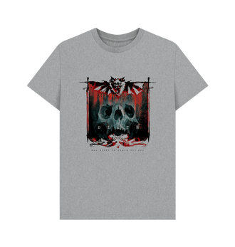 Athletic Grey Skull T Shirt