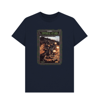 Navy Blue Warhammer 40,000 3rd Edition: Codex Imperial Guard T Shirt