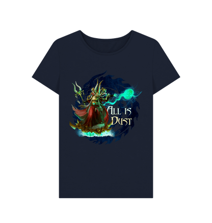 Navy Blue Thousand Sons All Is Dust Fitted T Shirt