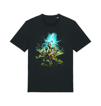 Black Printed T-shirt