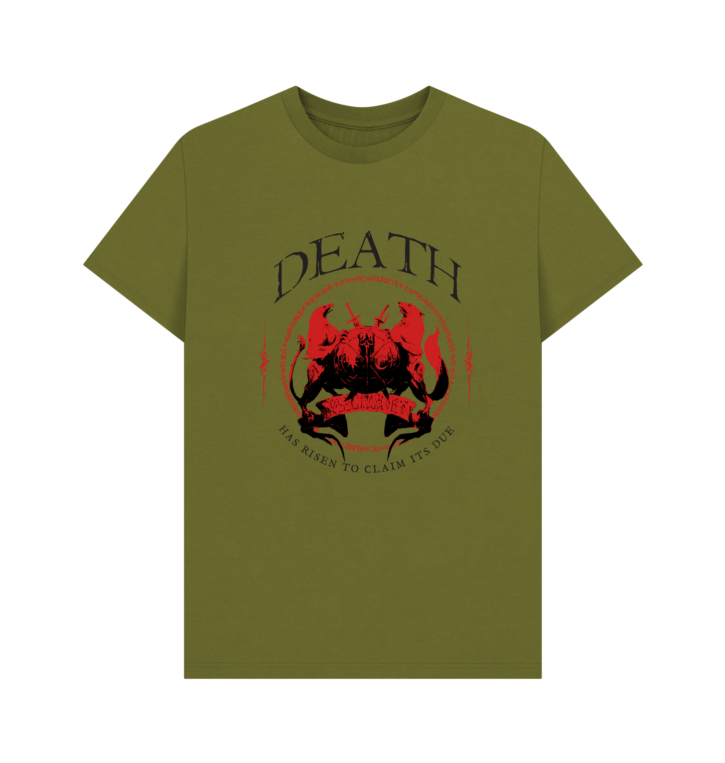 Moss Green Ulfenkarn City Crest T Shirt