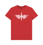 Red Space Marines Battleworn Insignia T Shirt