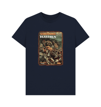 Navy Blue Warhammer Fantasy Battle 7th Edition - Beasts of Chaos T Shirt