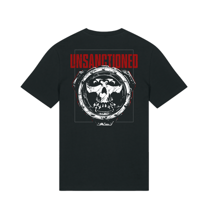 Black Printed T-shirt Back