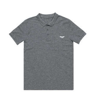 Heather Grey Imperium Polo Shirt