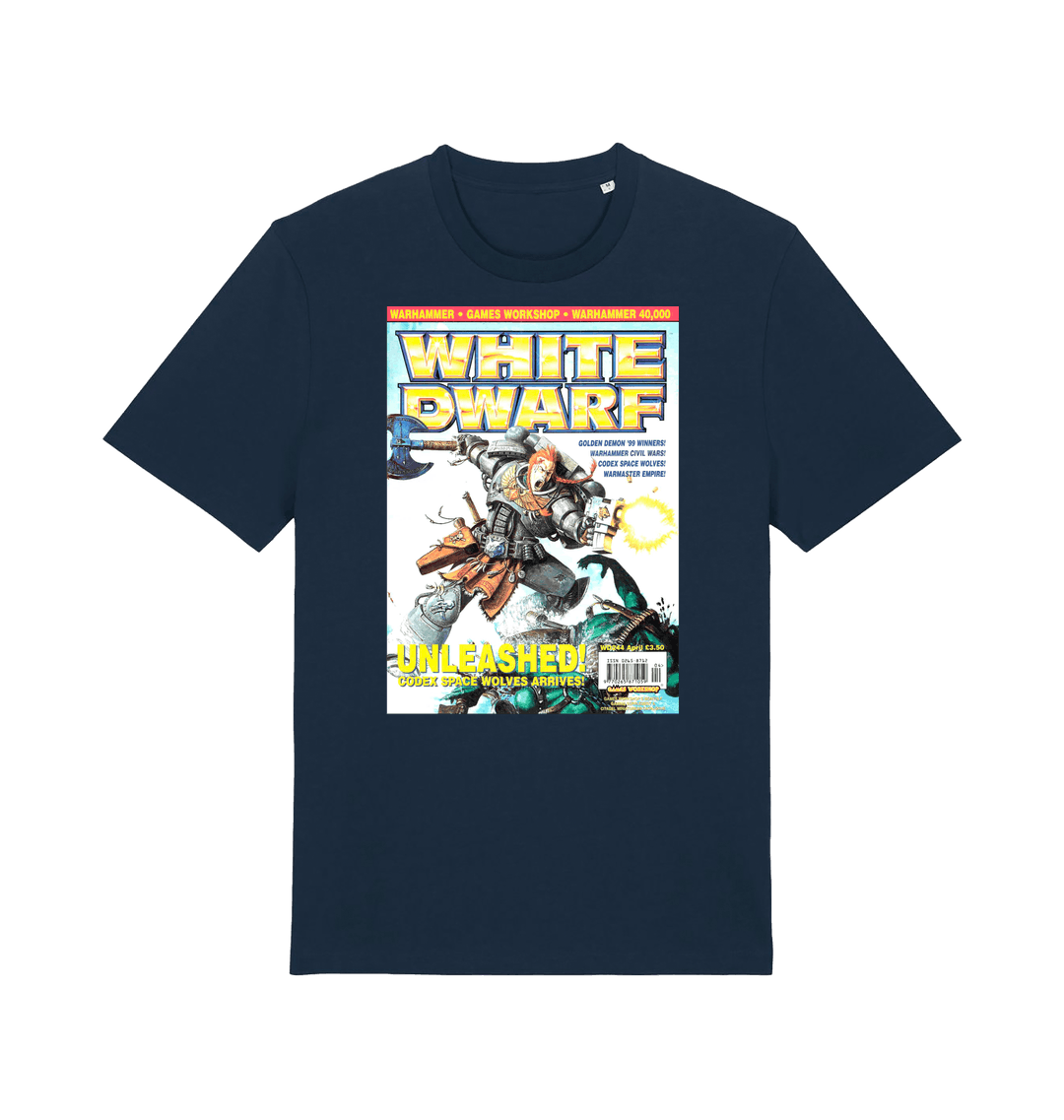 French Navy Printed T-shirt Front